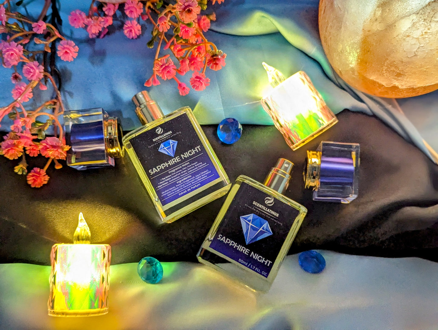 SAPPHIRE NIGHT – The Elegance of Midnight Mystique